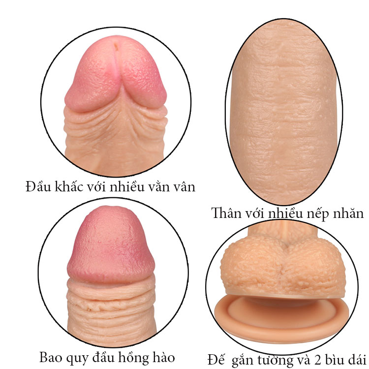 cấu tạo đỉnh cao của dương vật giả lovetoy